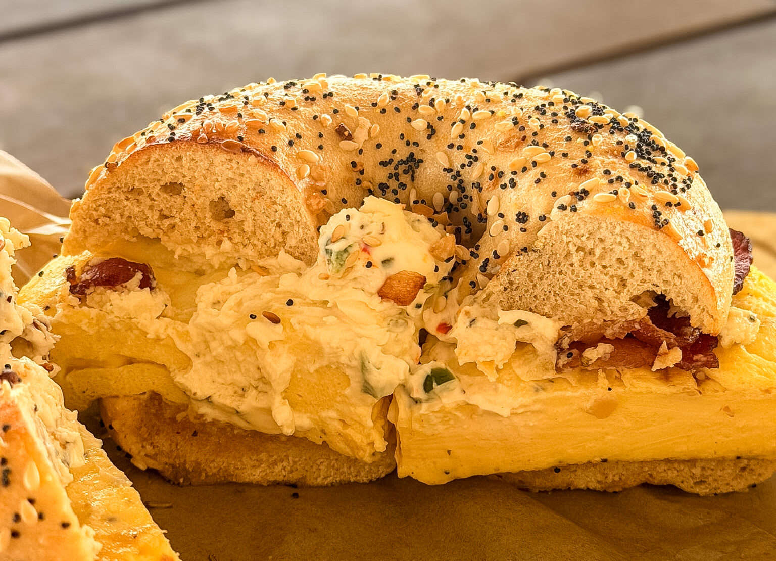 Bagel during a visit to the best restaurants in Phoenix