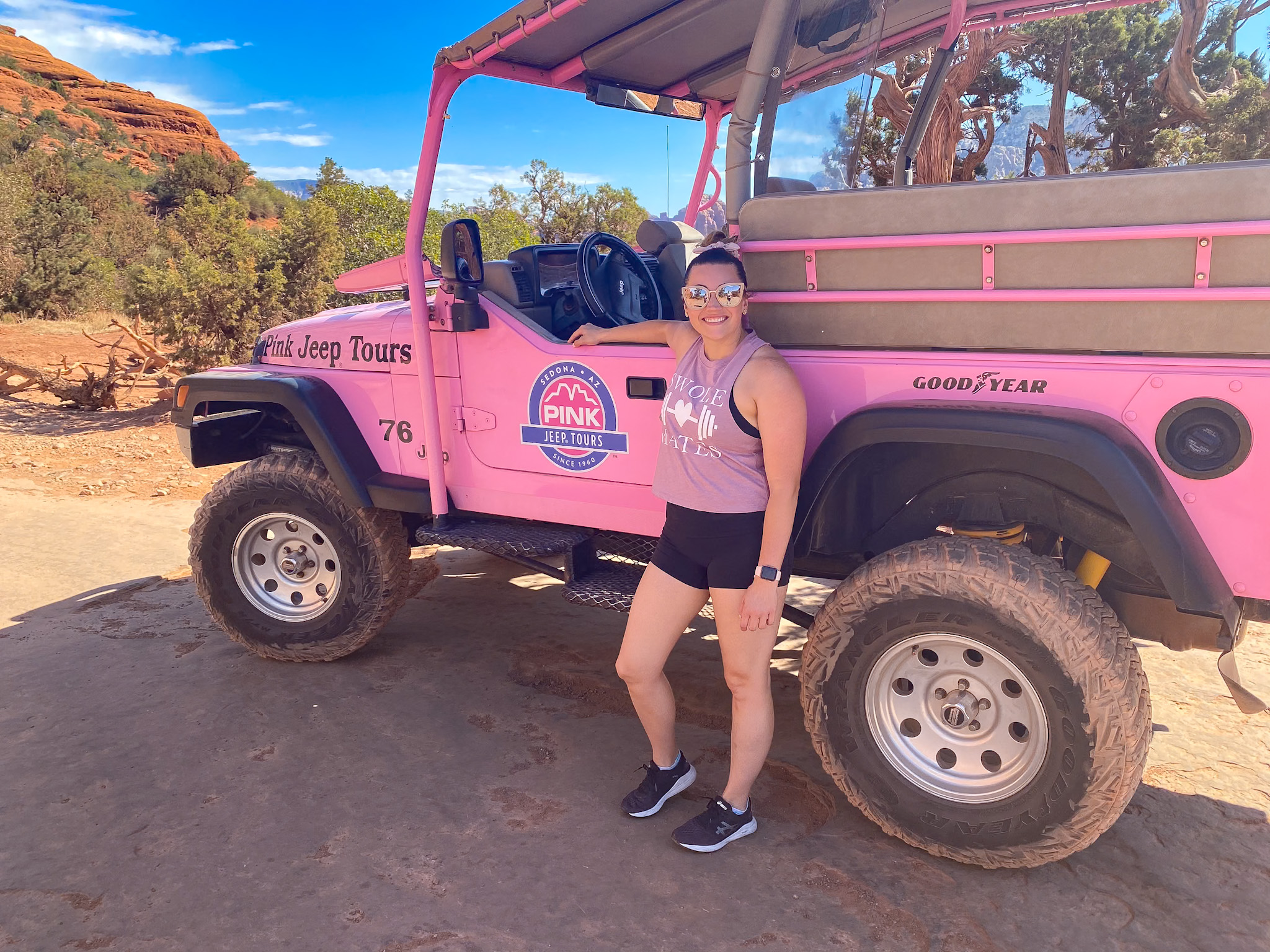 Best things to do in Sedona including a Pink Jeep Tour across red rock terrain