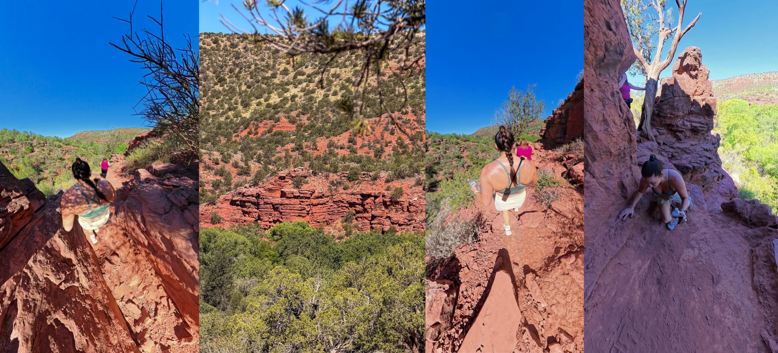 Short hiking trail leading toward Raven’s Cave Sedona