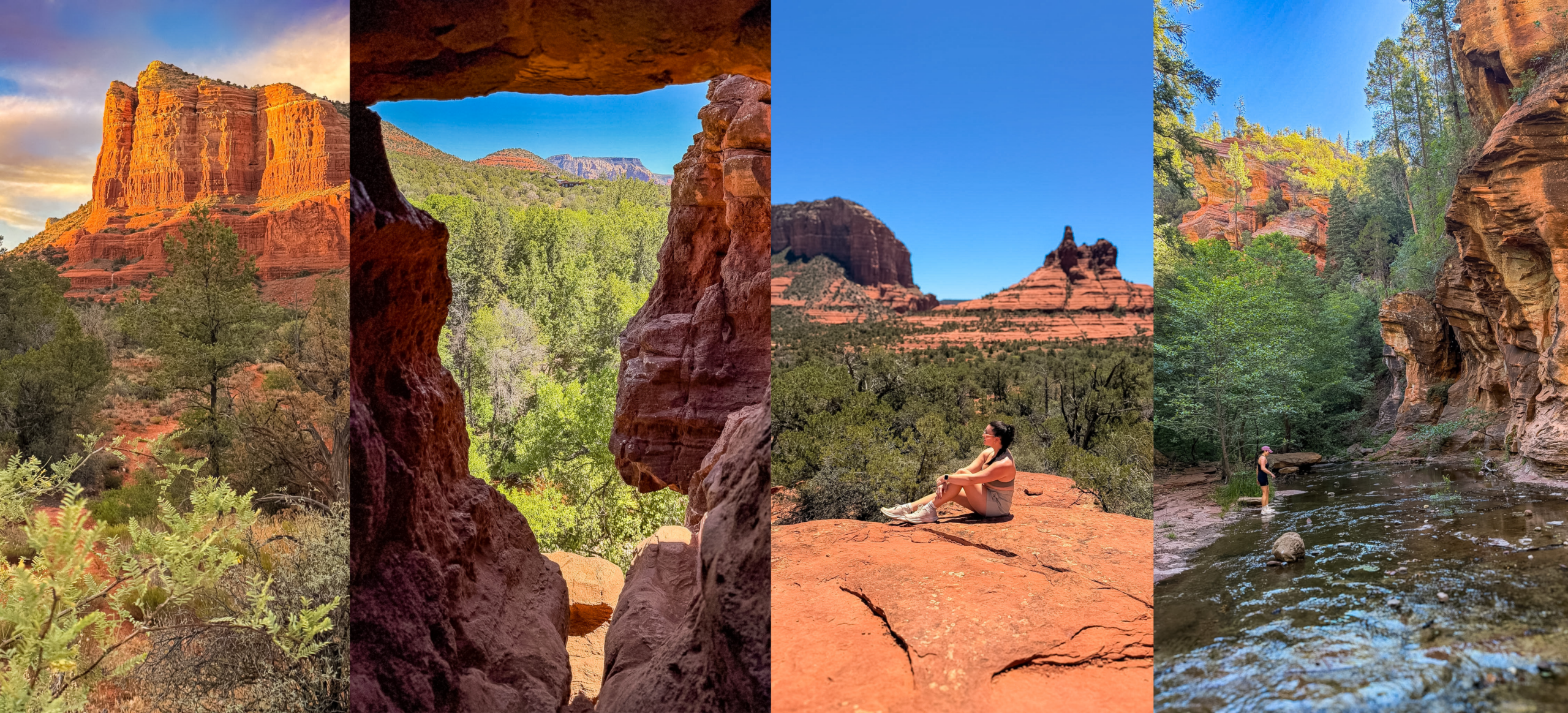 Bell Rock hiking views included in a 3 day Sedona itinerary