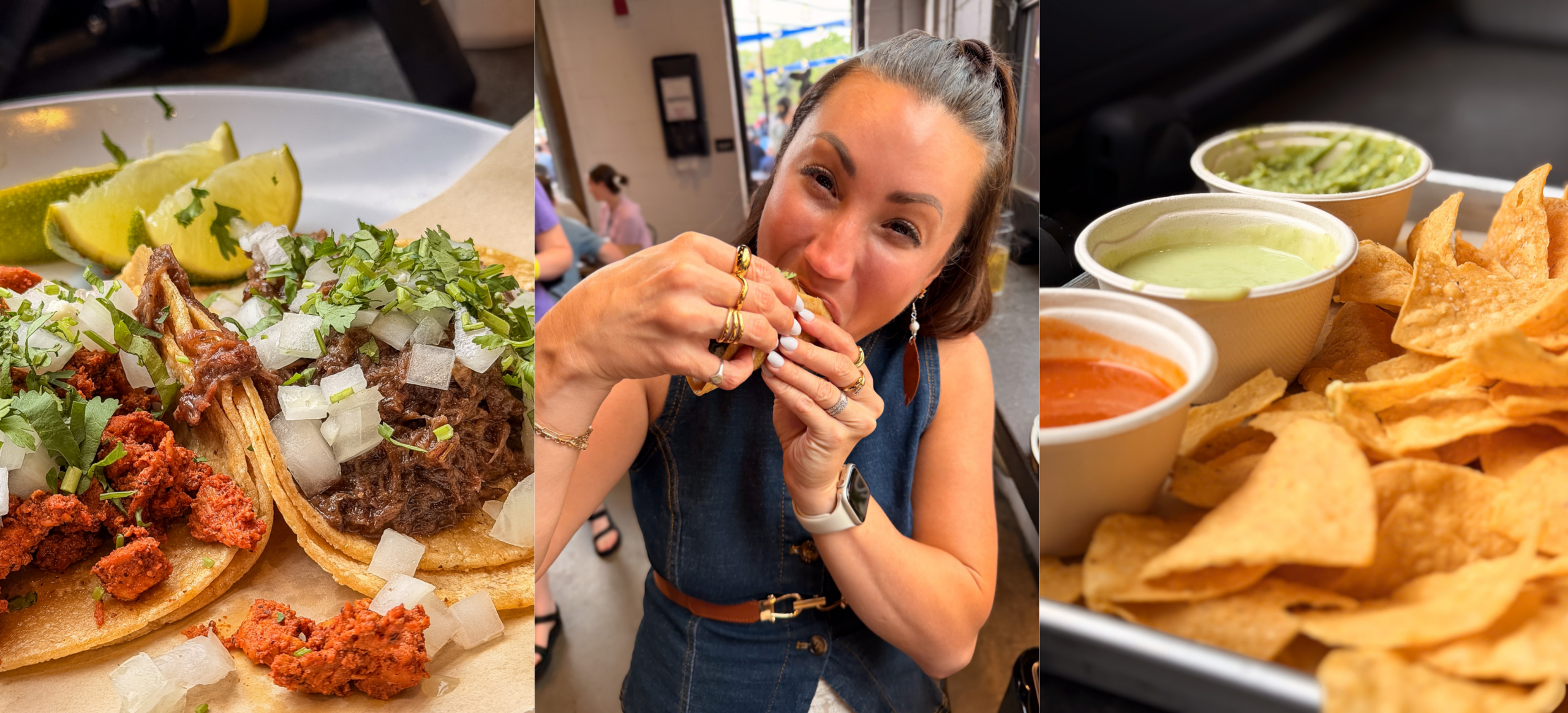 Golden Mill birria taco from Tacos Al Chile