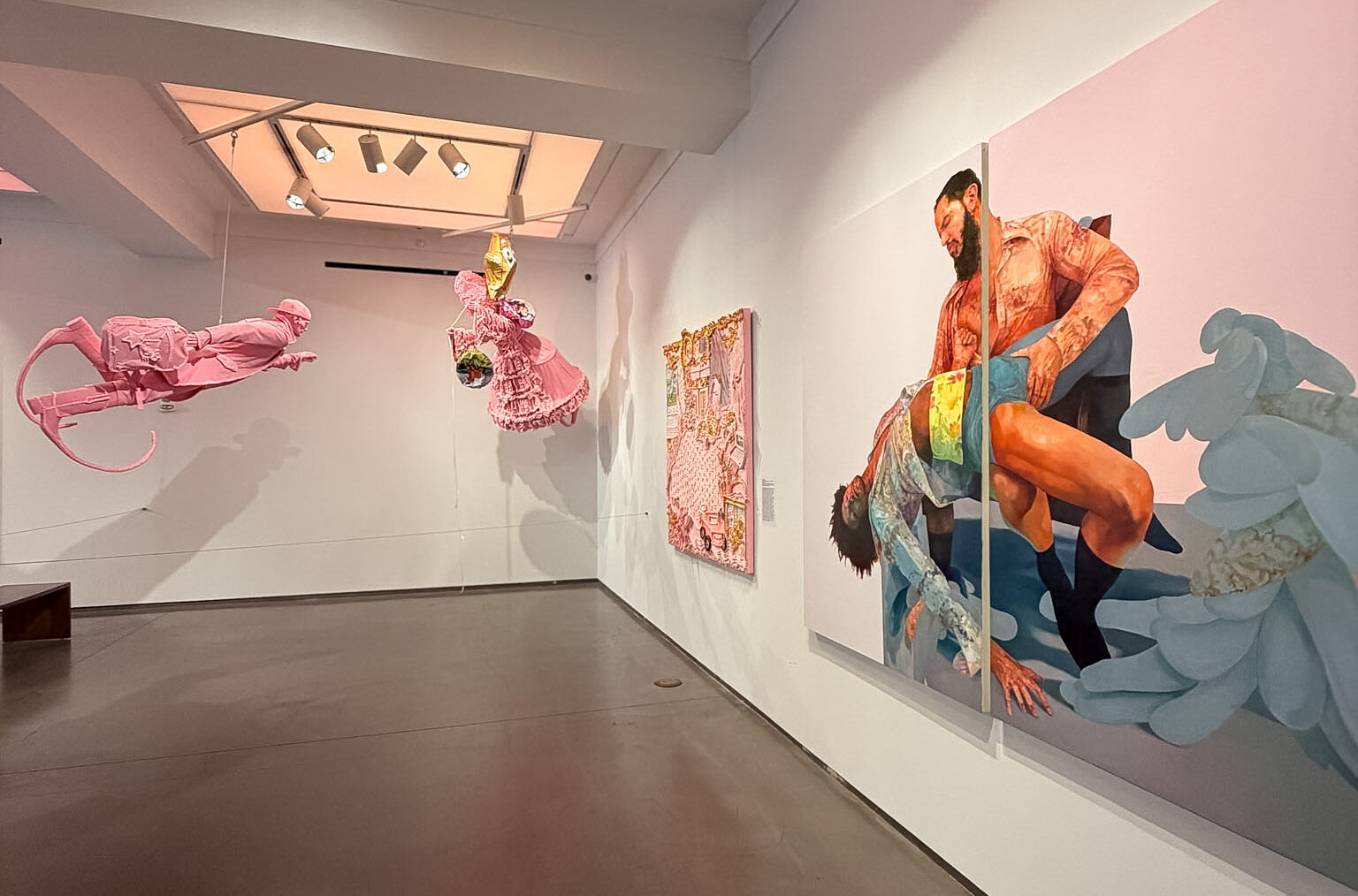 Contemporary art exhibit featured in this 21c Museum Hotel Cincinnati Review