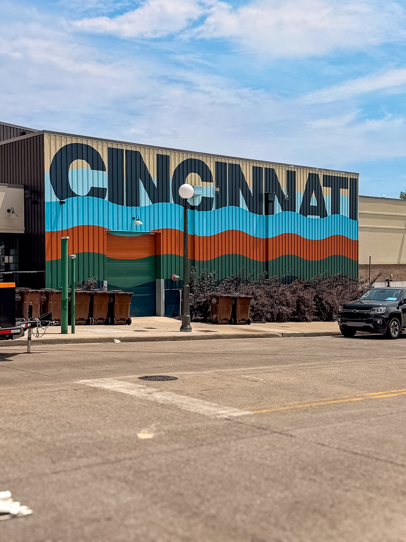 Cincinnati street art and Best Cincinnati Murals along a walking route through Over-the-Rhine and downtown