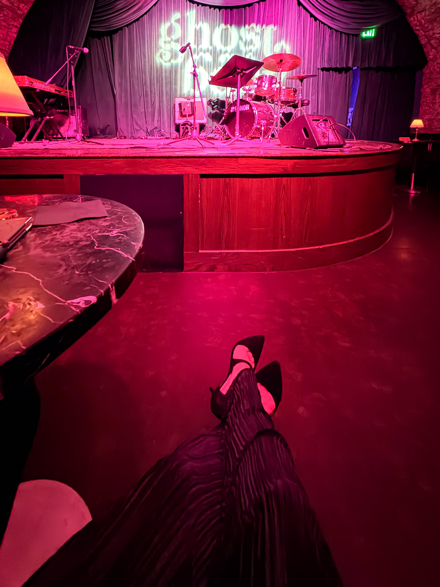 Ghost Baby Cincinnati Rattle Room bar and lounge seating