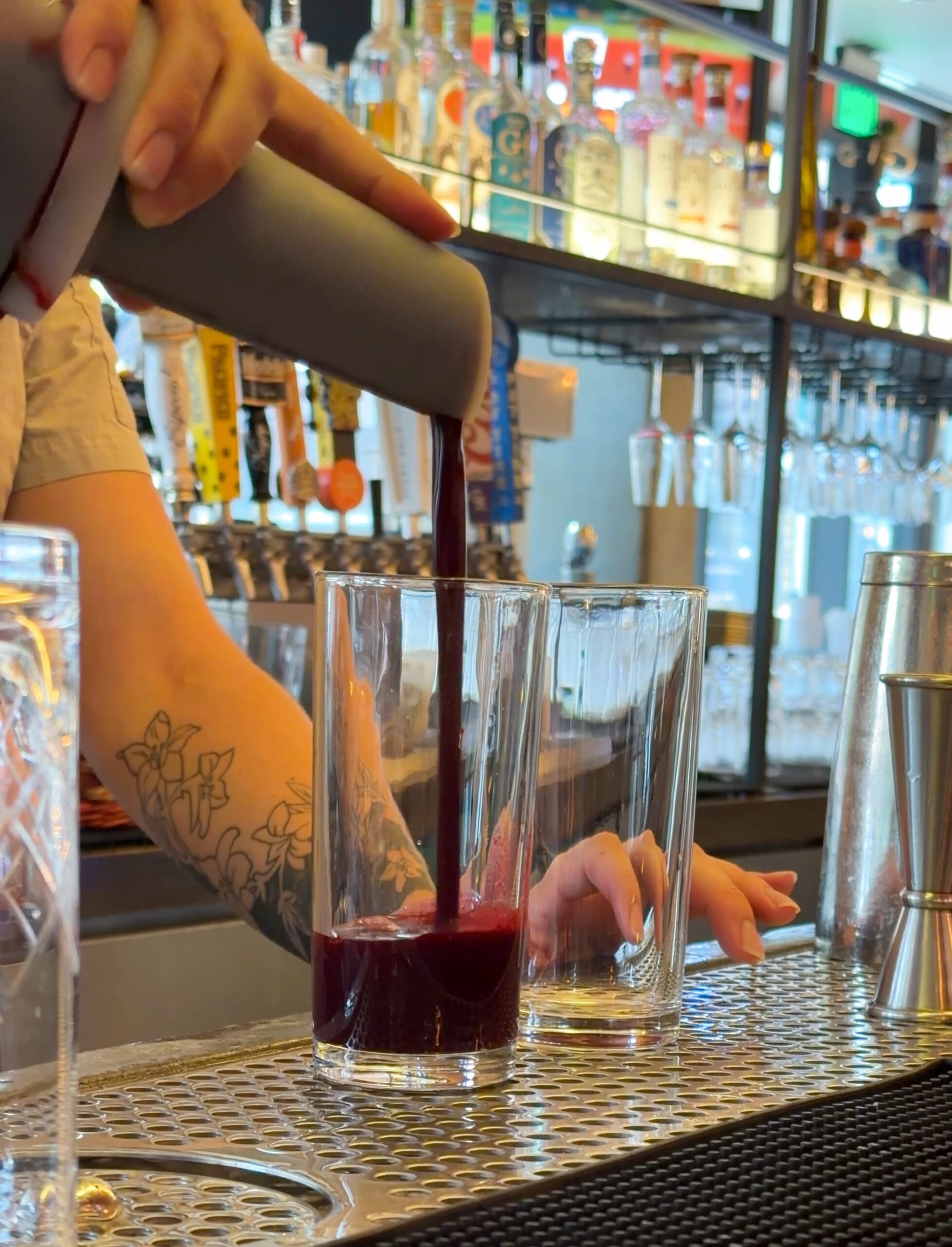 Sandy Cheeks mocktail at Kachina Cantina in Denver