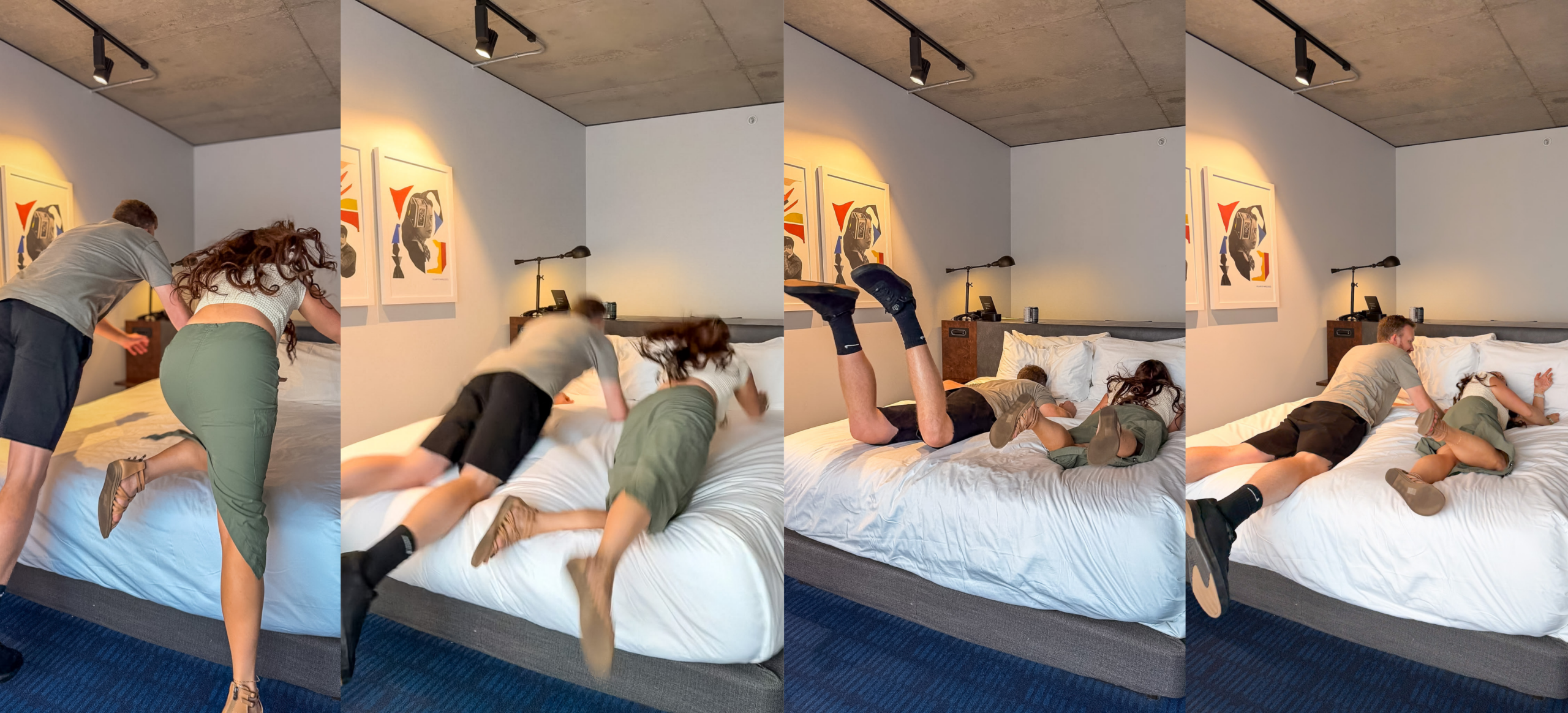 Journeyman King room at The Maven Hotel Denver with modern loft-style decor