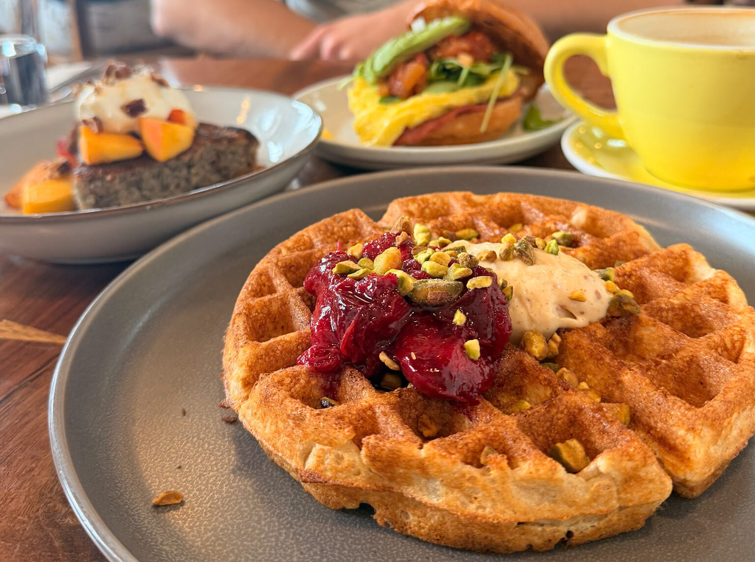 One day in Denver starting with breakfast at Stowaway Kitchen in RiNo