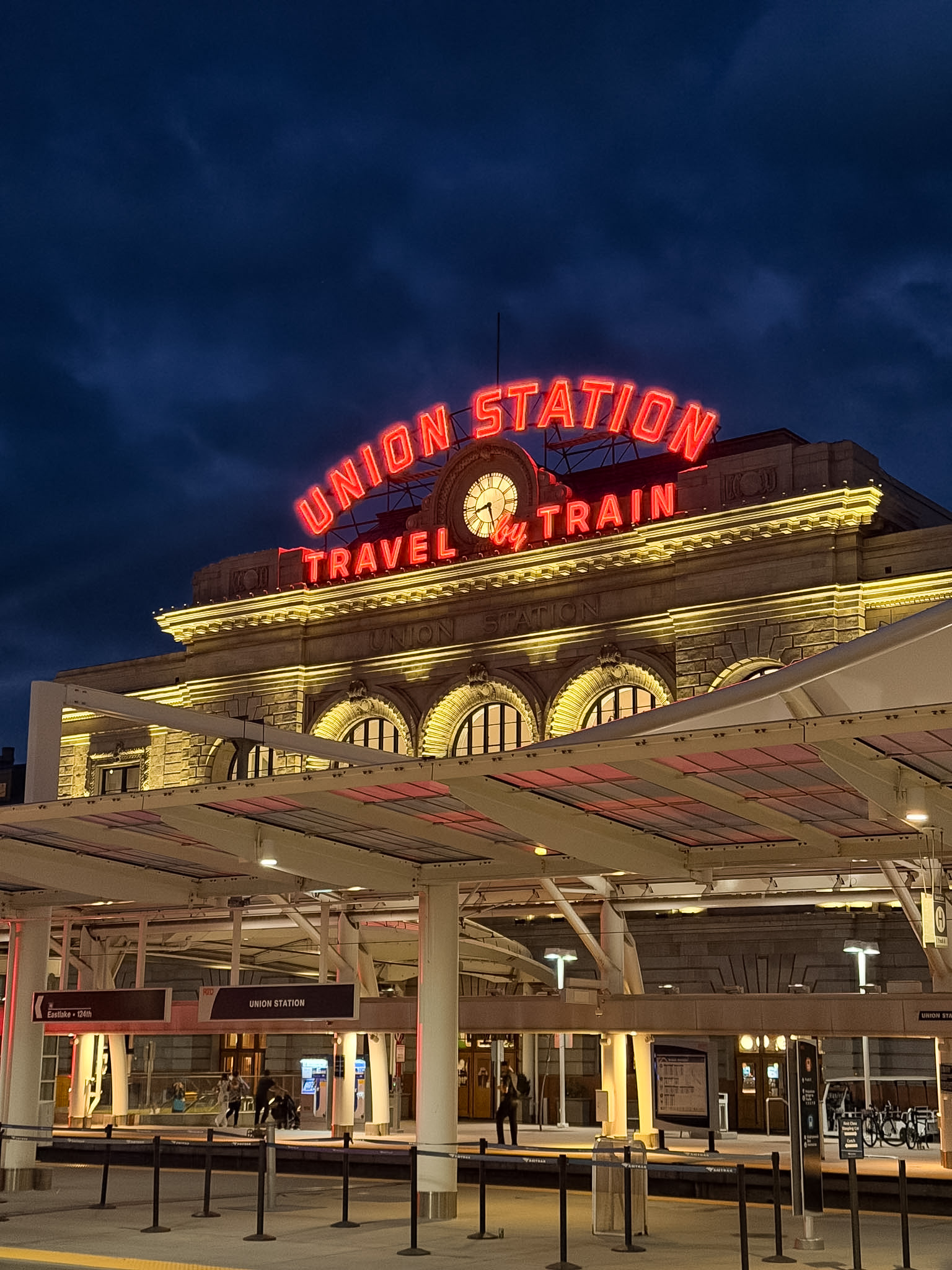 Denver Union Station during a one day in Denver itinerary